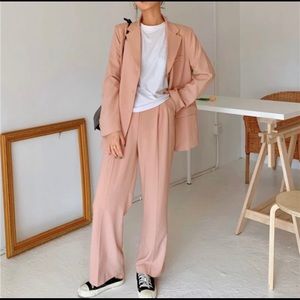 Reposh: soft pink pantsuit